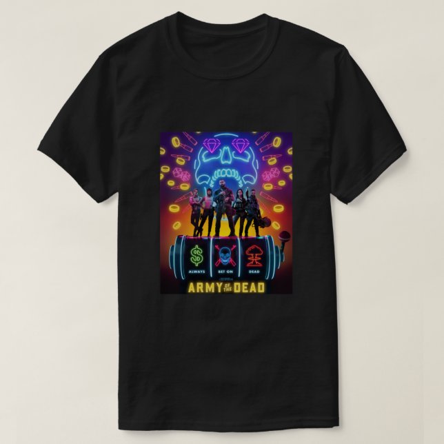 T-shirt L'Armée Des Morts Classique Du Film (Design devant)