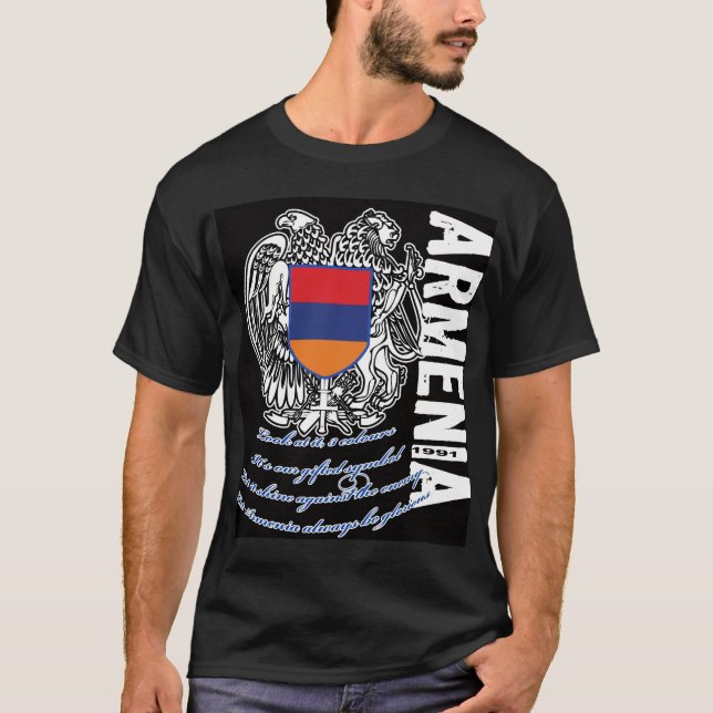T-shirt L'Arménie (Devant)