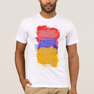 T-shirt L'Arménie - le Mer Hayrenik