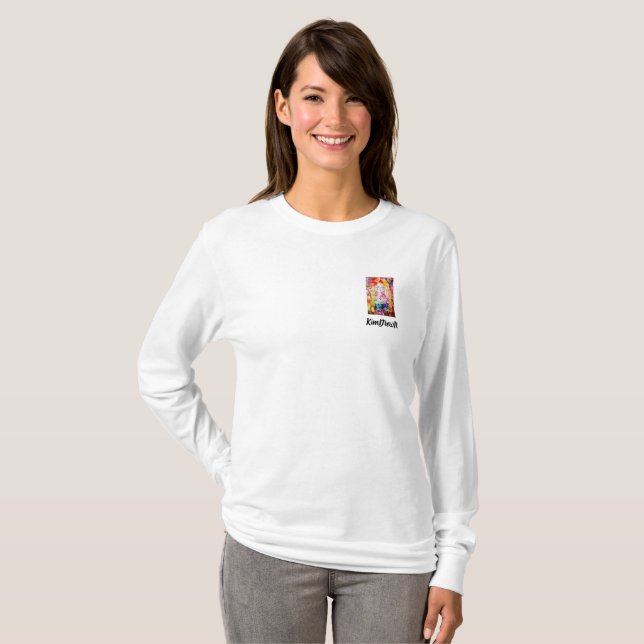 T-shirt Larmes du printemps (Devant entier)