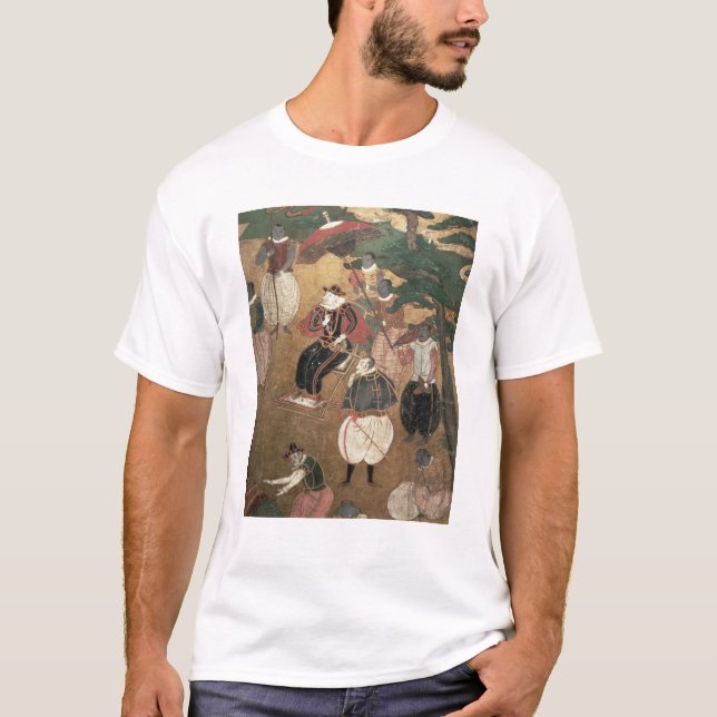 T-shirt L'arrivée du Portugais au Japon (Devant)