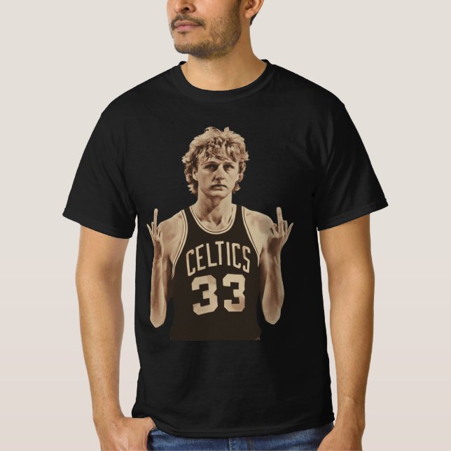 T-shirt larry MIDDLE FINGER Retro 90s (Devant)