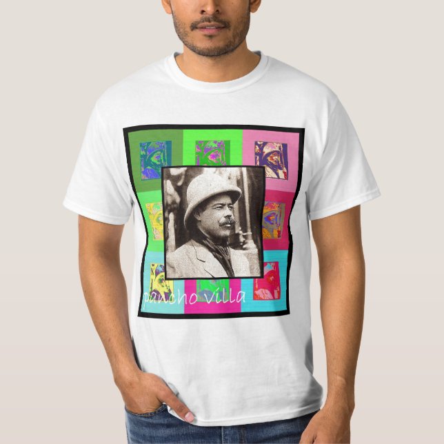 T-shirt L'art de bruit Pancho Villa (Devant)