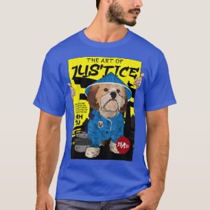 T-shirt L'art de la justice par Shih Tzu Ukraine Japonais