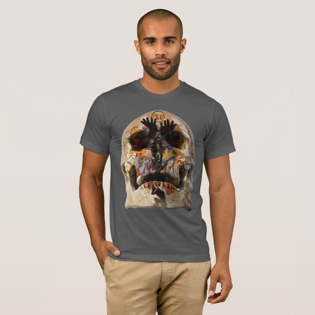 T-shirt L'art de la mort (Devant entier)