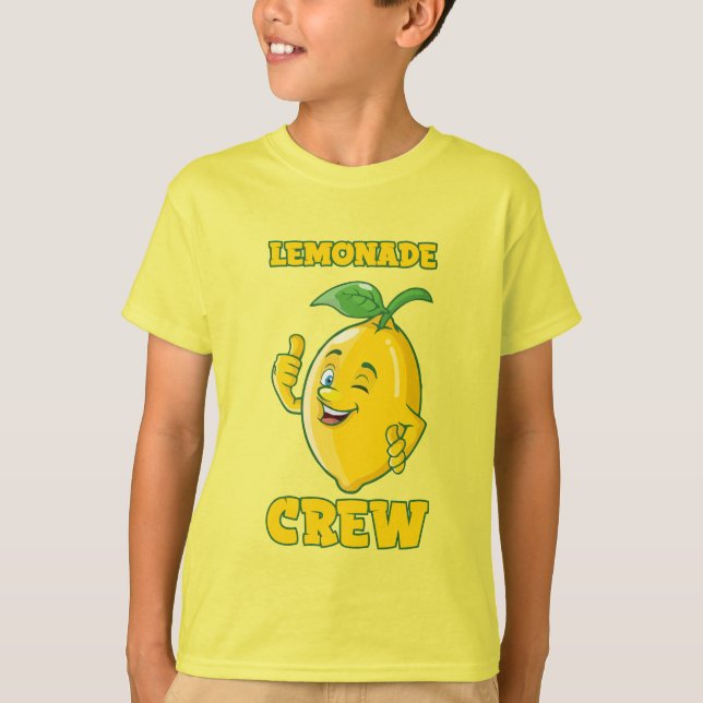 T-shirt l'art de la parole de l'équipage de la limonade (Devant)