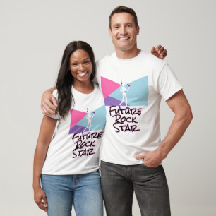 T-shirt L'art de la performance des chanteurs futuristes