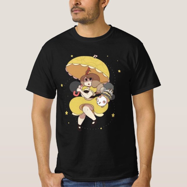 T-shirt L'art des abeilles et des chiots (Devant)