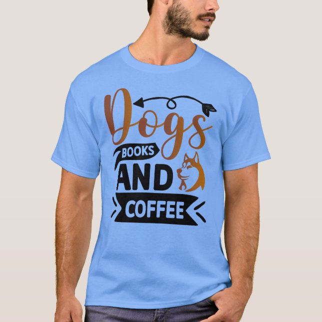 T-shirt L'art du chien positif | Devis motivationnel (Devant)
