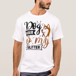T-shirt L'art du chien positif | Devis motivationnel