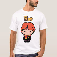 L'art du personnage de dessin animé de Ron Weasley