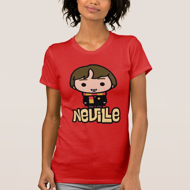 T-shirt L'art du personnage de dessin animé Neville Longbo (Devant)