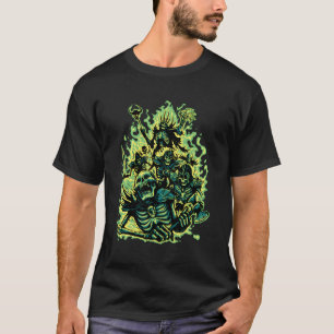 T-shirt L'Art Énigmatique Du Necromancier Embrasse La Chos