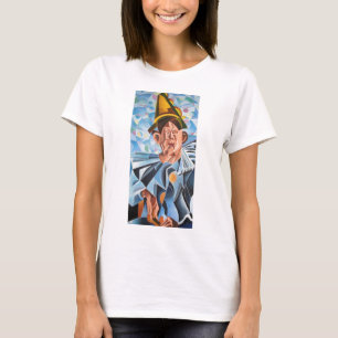 T-shirt L'art géométrique clown mélancolique