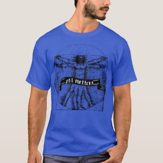 T-SHIRT L'ART HOMME VITRUVIEN COMPTE