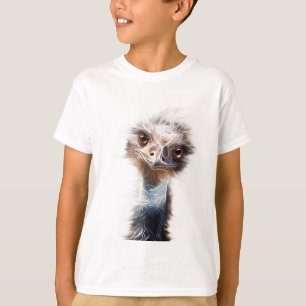 T-shirt L'art lumineux de poulets Emu