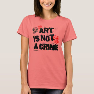 T-shirt L'art n'est pas un crime III