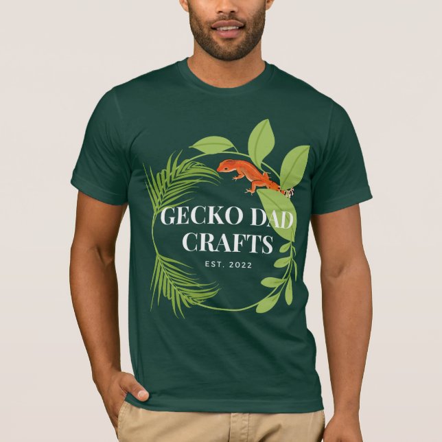T-shirt L'artisanat de Geckodad (Devant)