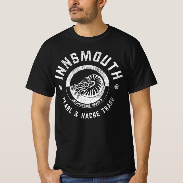 T-shirt L'artisanat de la perle du marais d'Innsmouth (Devant)