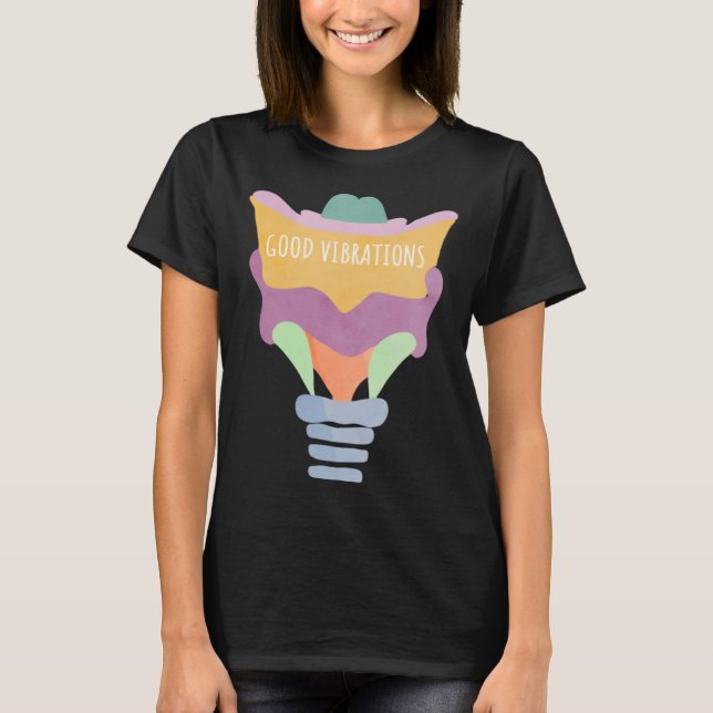 T-shirt Larynx Pun Good Vibrations (Devant)