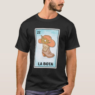 T-shirt Las Botas Mexique Loterie Boot Parodie