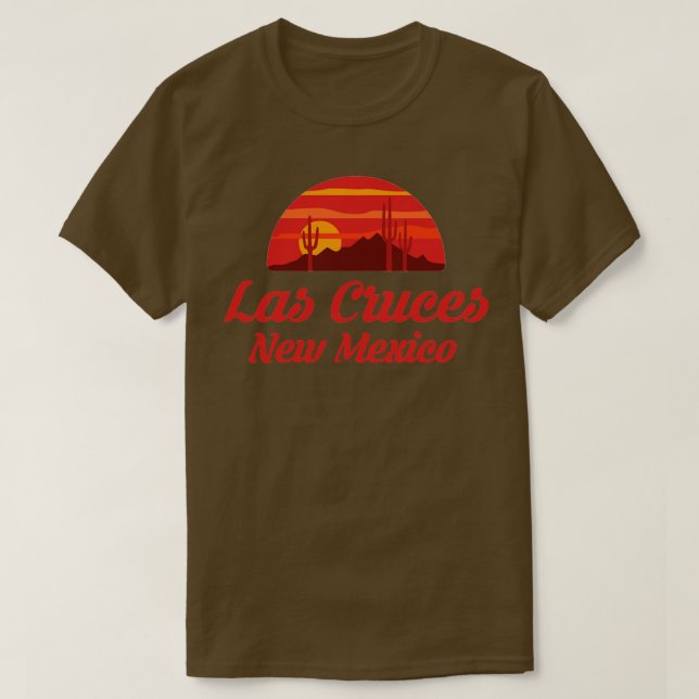 T-shirt Las Cruces Nouveau-Mexique Chemise NM State Home C (Design devant)