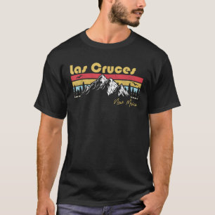 T-shirt Las Cruces Nouveau-Mexique Roots Accueil Vintage A