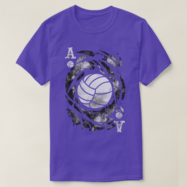 T-shirt L'As des Serves Funny Volleyball (Design devant)