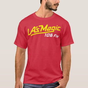 T-shirt LAs MAGIC 106 FM Retro Defunct Radio Station