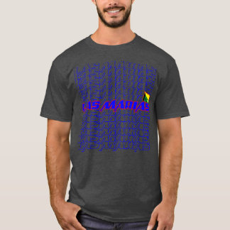 T-shirt Las Marias Cascade texte