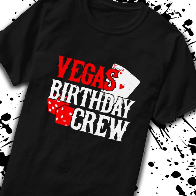 T-shirt Las Vegas Birthday (Créateur téléchargé)