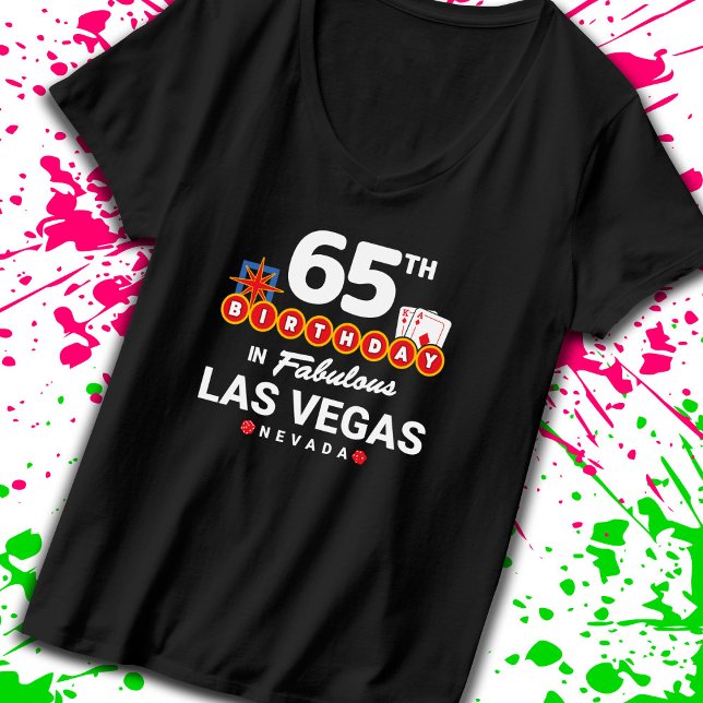 T-shirt Las Vegas Birthday Party (Créateur téléchargé)