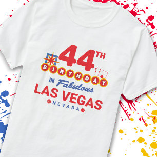 T-shirt Las Vegas Birthday Party