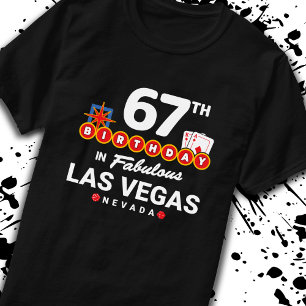 T-shirt Las Vegas Birthday Party