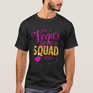 T-shirt Las Vegas Girls Trip 2024 Chemises Pour Femmes Bir