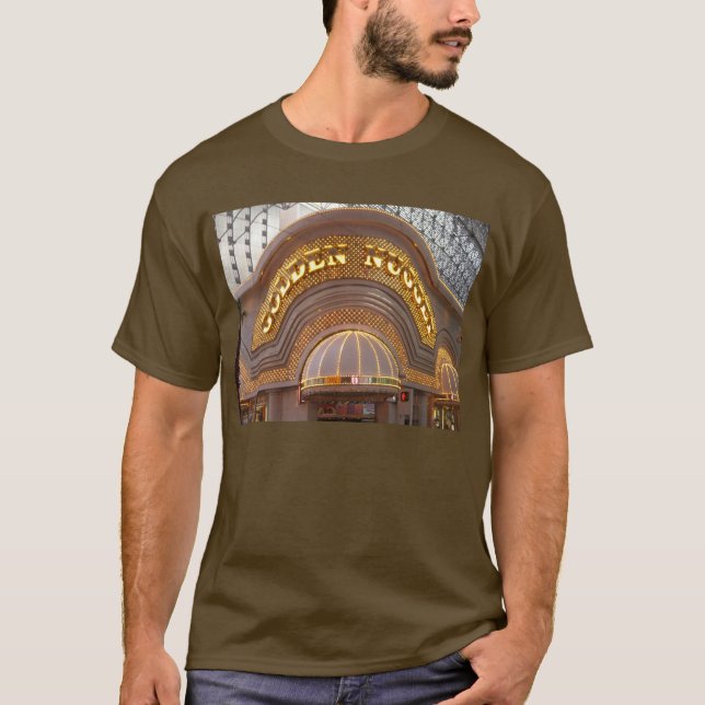 T-shirt Las Vegas Golden Nugget (Devant)