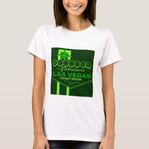 T-shirt Las Vegas Honeymoon Pop Art