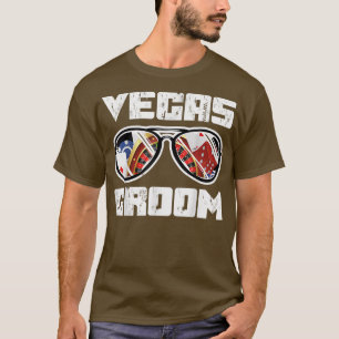 T-shirt Las Vegas Marié Las Vegas Enterrement de vie de ga