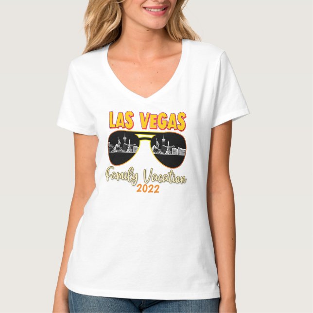 T-shirt Las Vegas Nevada Family Vacation Matching 2022  (Devant)