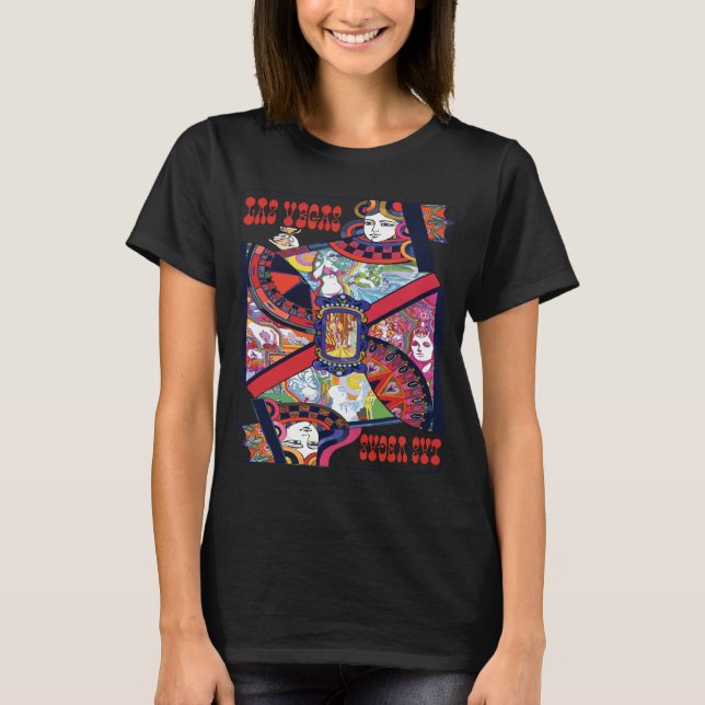 T-shirt Las Vegas, Reine du Coeur (Devant)