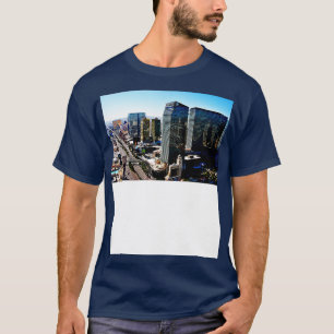 T-shirt Las Vegas Strip Skyline Cityscape America USA 4