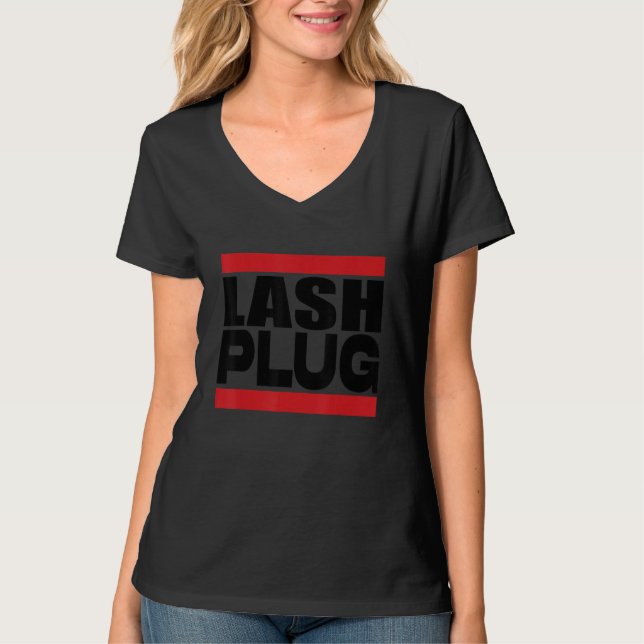 T-shirt Lash Plug Lash Tech Lash Artist Eyelash (Devant)
