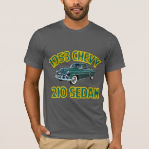 T-shirt L'asphalte des hommes Chevy 1953 210