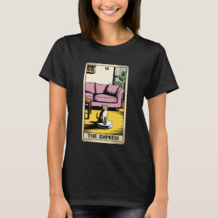 T-shirt L'aspirateur robot impératrice Tarot chat drôle C