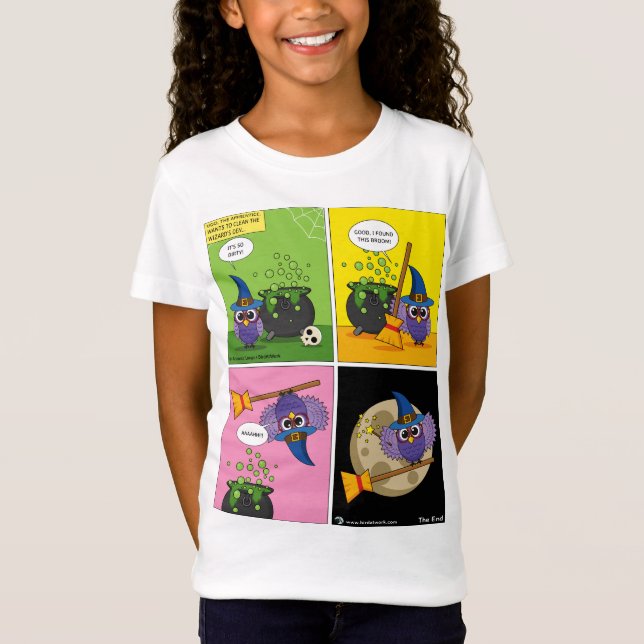 T-Shirt L'Assistant Apprentice - Cleaning Comic (Devant)