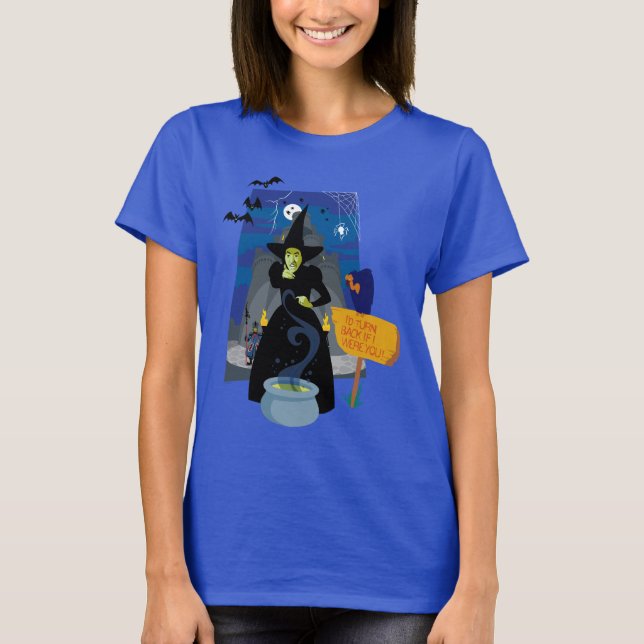 T-shirt L'Assistant D'Oz™ | La sorcière méchante (Devant)