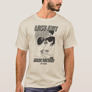 T-shirt Last Exit Music Factory- Retro Girls-T-Shirt