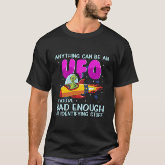 T-shirt L'astronaute ancien Aliens du théoricien Guy Ufo A