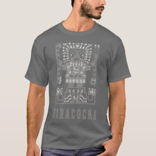 T-shirt L'astronaute antique Viracocha Idée cadeau pour le