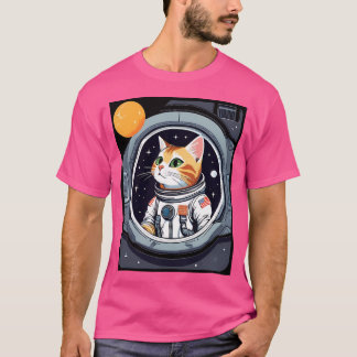 T-shirt L'astronaute Cat Ufo